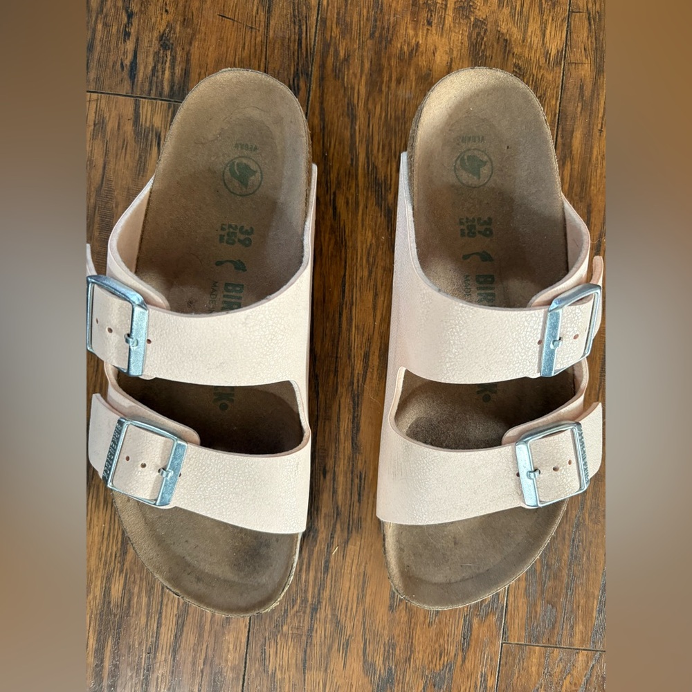 Birkenstock Arizona Vegan Light Rose Sandals